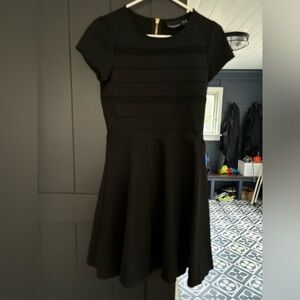 Cynthia Rowley black dress knee length